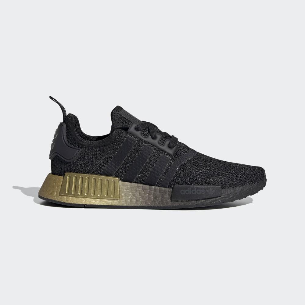 Adidas Women's NMD_R1 Originals Shoes Black/Dark Grey Ireland FU9352